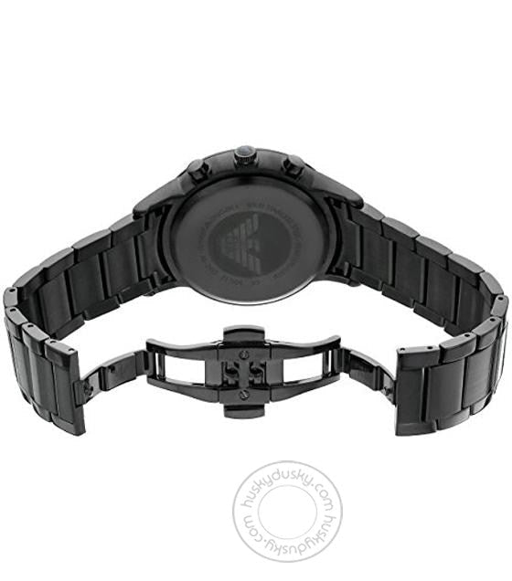 EA Chronograph Analog Black Dial Men's Watch AR2453