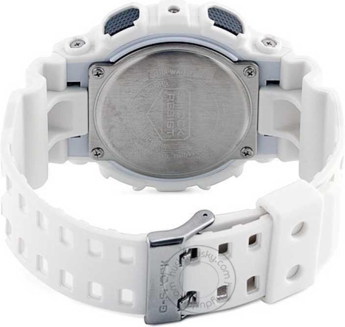 Casio G-Shock Analog-Digital G shock White Gshock Black Dial Mens Watch for Man or Women - G398 Gift
