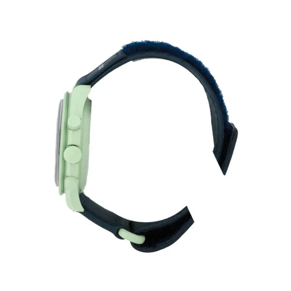 Swatch x Omega Black Dial with Green Case/Black Strap Bioceramic Moonswatch Mission to Mercury OG-1032