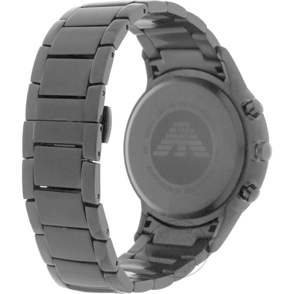 EA Chronograph Analog Black Dial Men's Watch AR2453