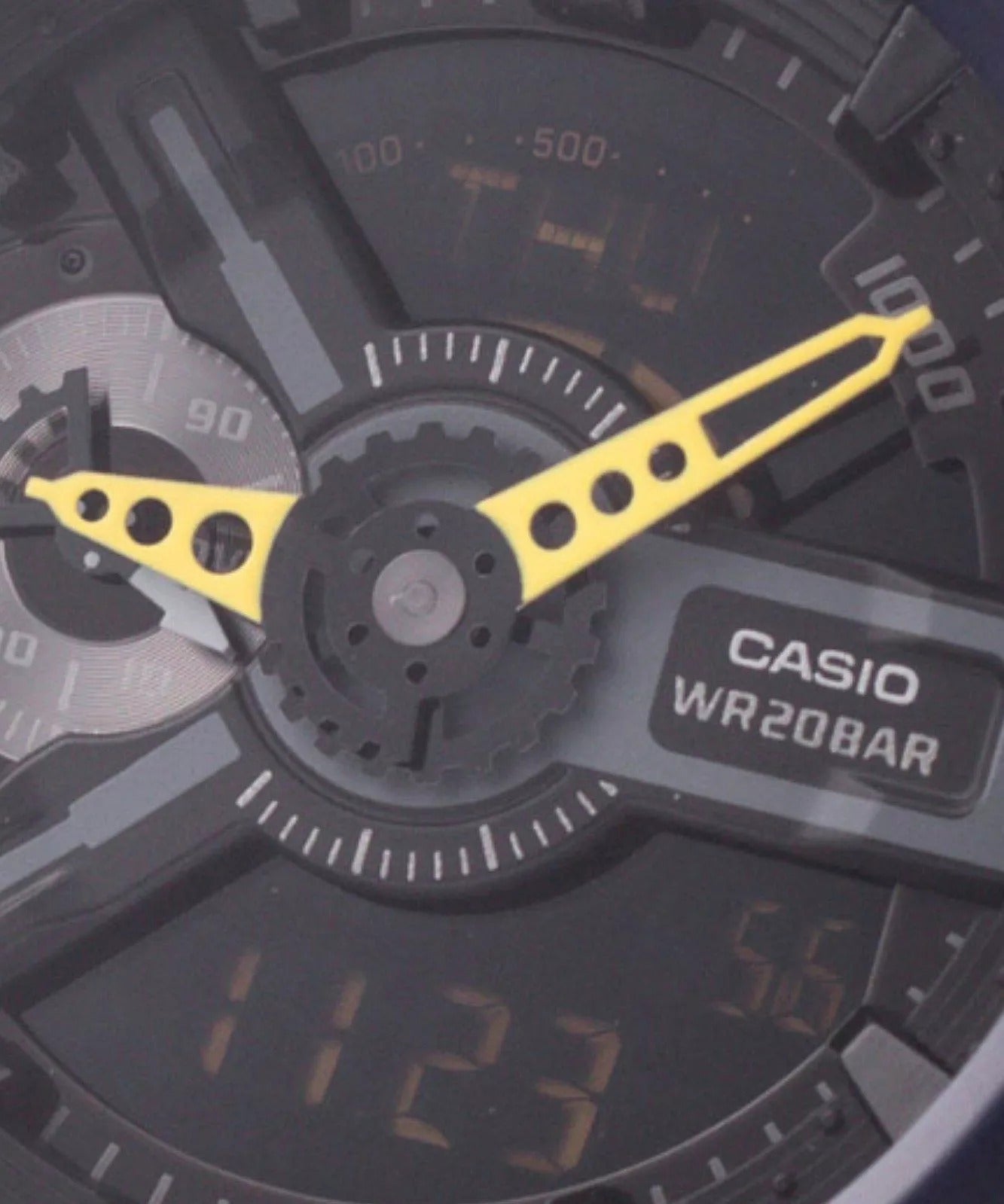 Casio G-Shock Analog Digital Black & Green Belt Men's Watch For Man GA-110LN-8A Multi Color Dial Day And Date Gift Watch