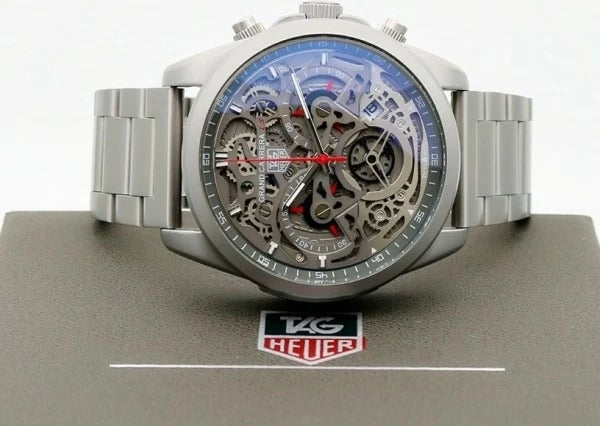 TG Cr7 Diagno Grey Chronograph Multi Dial Metal Men's Watch For Man Tag-Open-Steel