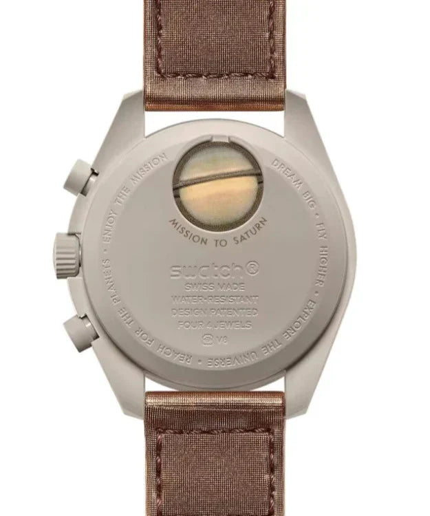 Brown Dial/Brown Strap Bioceramic Moonswatch Mission to Mercury OG-1026