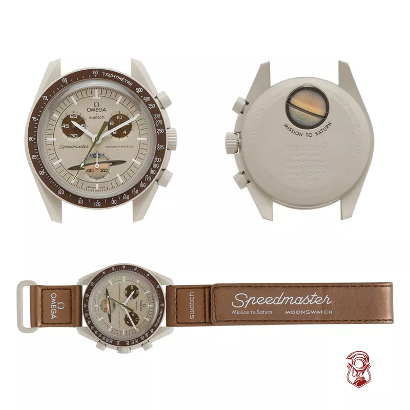 Brown Dial/Brown Strap Bioceramic Moonswatch Mission to Mercury OG-1026