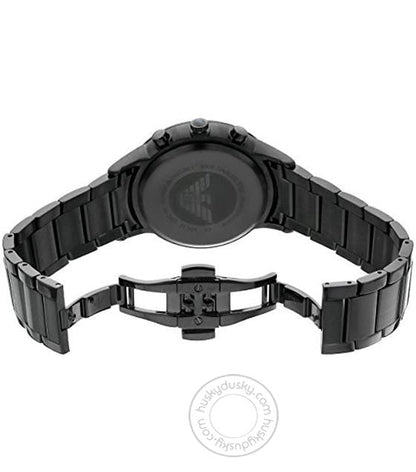 EA Chronograph Analog Black Dial Men's Watch AR2453