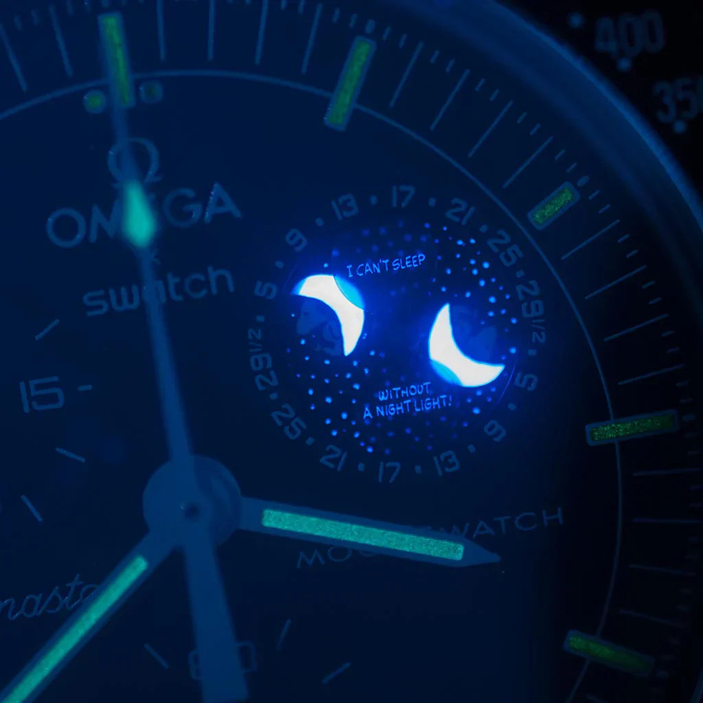 Swatch x Omega Black Dial/Black Strap Bioceramic Moonswatch Mission to Mercury OG-1030