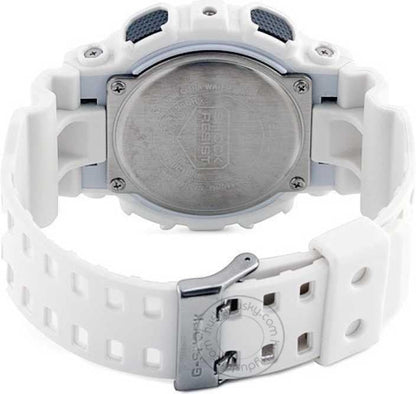 Casio G-Shock Analog-Digital G shock White Gshock Black Dial Mens Watch for Man or Women - G398 Gift