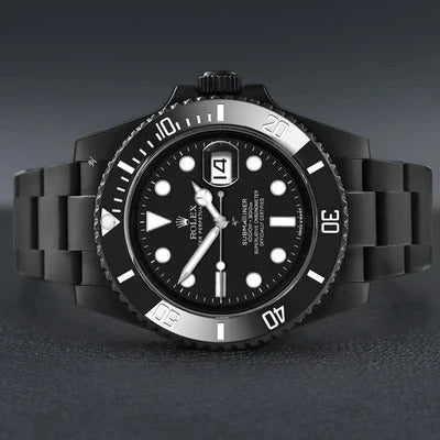 Submariner Date Full Black Watch For Men RLX-126610-LN