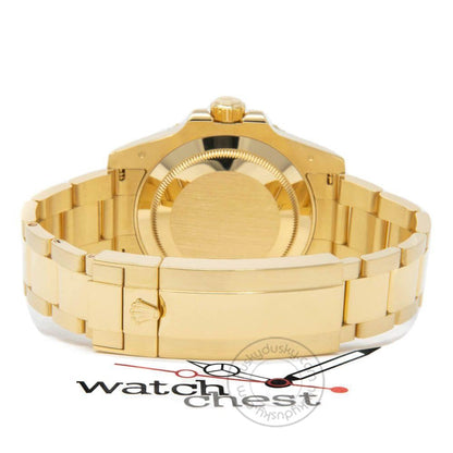 Submariner Quartz Gold Black Dial Metal Men's Watch Sub-GB